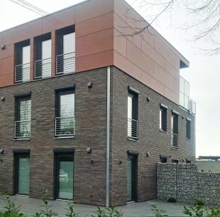Fassade modern Vorbauelemente